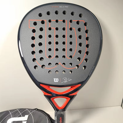Premium Carbon Fiber Padel Tennis Rackets with Diamond Shape and EVA Memory Flex Foam Core